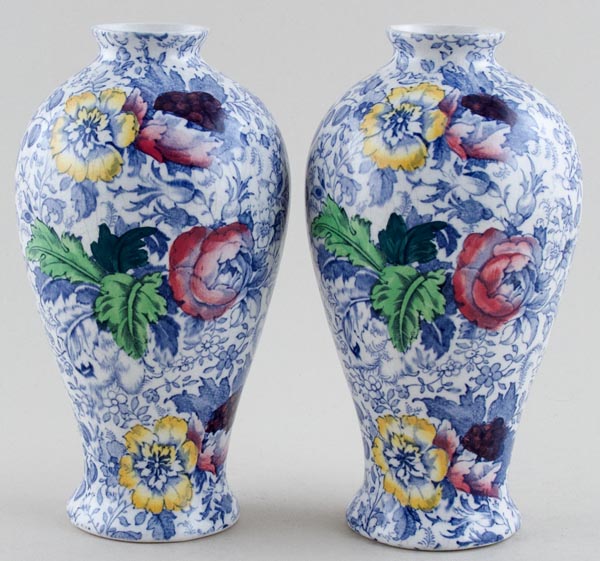 Vases pair of small c1930